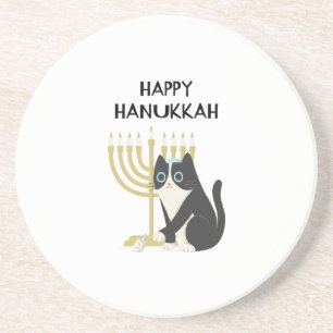 HAPPY HANUKKAH ZANDSTEEN ONDERZETTER