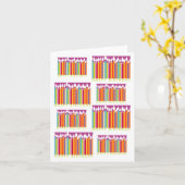 HAPPY HAPPY BIRTHDAY KAART (Gele Bloem)