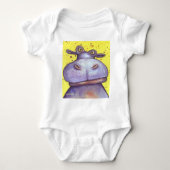 Happy Happy Hippo Romper (Voorkant)