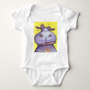 Happy Happy Hippo Romper