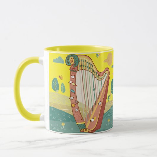 happy harp mug (Gauche)
