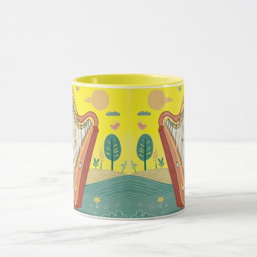 happy harp mug (Centre)