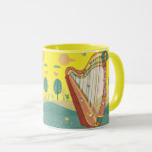 happy harp mug (Devant droit)