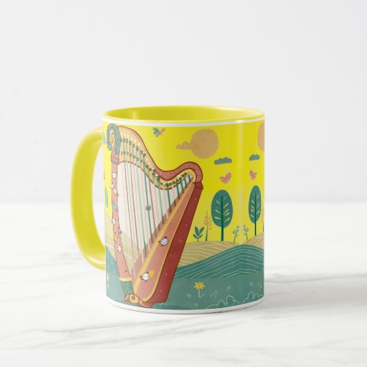 happy harp mug mok (Voorkant links)