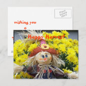 Happy Harvest Feestdagenkaart (Voorkant / Achterkant)