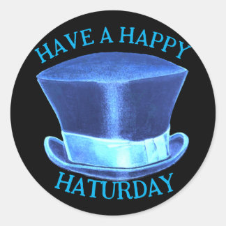 Happy Haturday Hat Sticker 