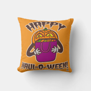 Happy Haul-o-ween Fun Love Shopping Halloween Kussen