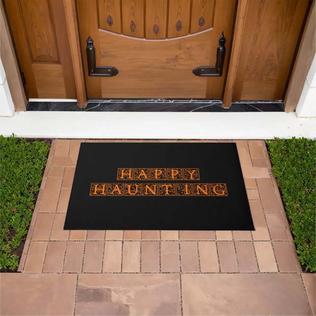 Happy Haunting Deurmat (Buiten)