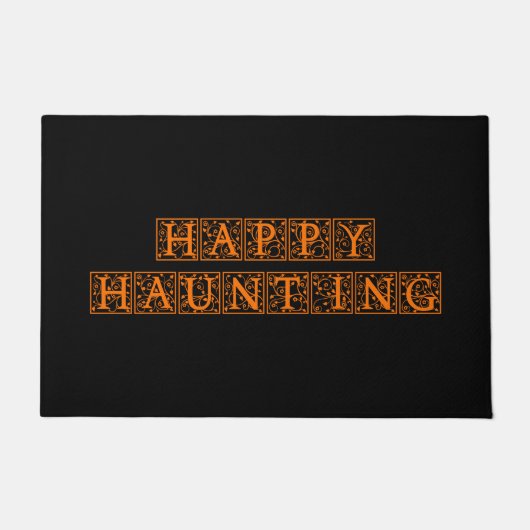 Happy Haunting Deurmat (Voorkant)