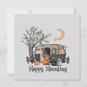 Happy Haunting | Halloween Camper | Spooky Witch (Voorkant)