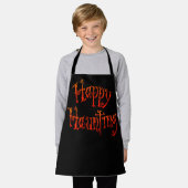 Happy Haunting Kinder schort (Gedragen)