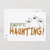 Happy Haunting-overhemden en -cadeaus Briefkaart (Voorkant / Achterkant)