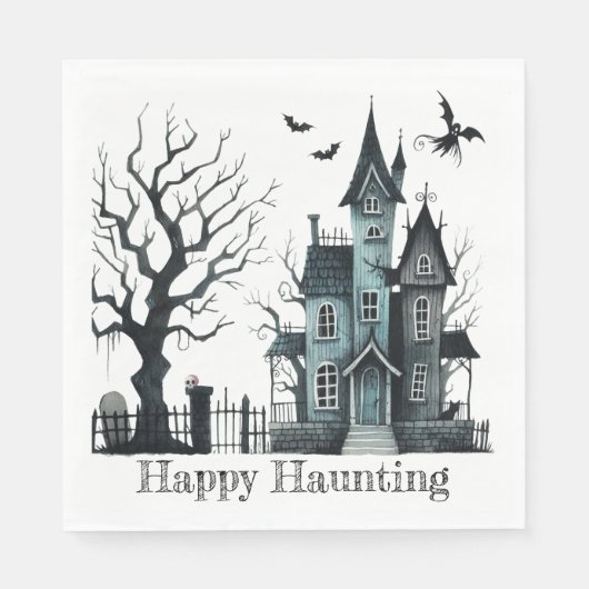 Happy Haunting Servet (Voorkant)