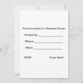 Happy Hauntings - Hauny House Invitation (Dos)