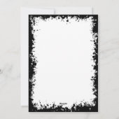 Happy Haunts -  Halloween Feestdagenkaart (Achterkant)