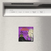 Happy Hauny Reaper Magnet Carré (In Situ (Lave-vaisselle))