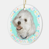 Happy Havanese Keramisch Ornament (Links)