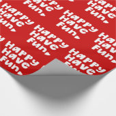 Happy have Fun Cadeaupapier (Hoek)
