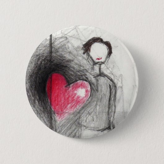 Happy Heart Button (Voorkant)