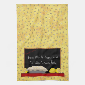 Happy Heart Happy Belly Kitchen Towel Theedoek