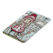 Happy Heart - Magneet 3x4" (Linkerzijde)