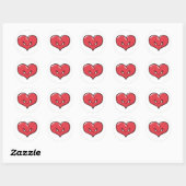 Happy Heart Sticker (Vel)