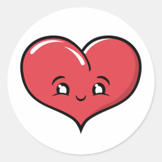 Happy Heart Sticker