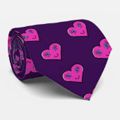 Happy heart= stropdas (Opgerold)