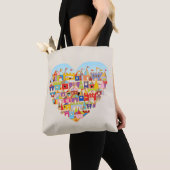 Happy Heart Village Tote Bag (Dichtbij)