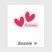 Happy Hearts Sticker (Vel)