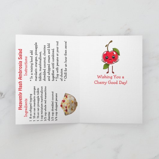 Happy Heavenly Hash Day! February 2nd Kaart (Binnen)