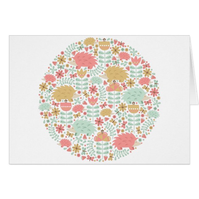 Happy Hedgehog (Devant horizontal)