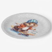 Happy Hedgehog Waterverf Papier Bord (Gekanteld)