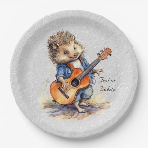 Happy Hedgehog Waterverf Papier Bord