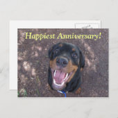 Happy Heidi Happiest Jubileum Briefkaart (Voorkant / Achterkant)