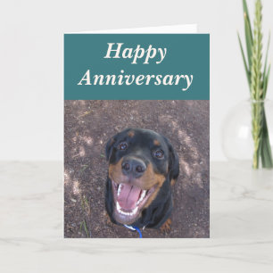 Happy Heidi Rottweiler Jubileum Card Kaart