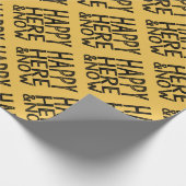 Happy here en Now Wrap Cadeaupapier (Hoek)