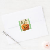  Happy Herfst pompoen Sticker (Envelop)