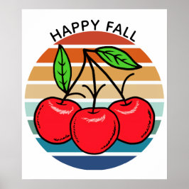 Happy Herfst Poster
