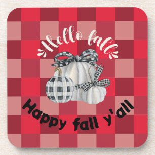 Happy Herfst Y'all Bier Onderzetter
