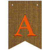 Happy Herfst Y'All Burlap Vlaggetjes (Tweede vlag)