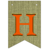 Happy Herfst Y'All Burlap Vlaggetjes (Eerste vlag)