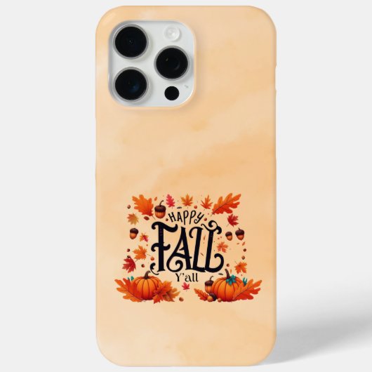Happy Herfst Y'all classic Case-Mate iPhone Case (Achterkant)