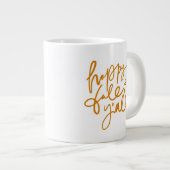 Happy Herfst Y'all Extra Grote Beker (Voorkant rechts)