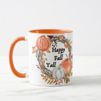 Happy Herfst Y'all: Gezellige herfstpompoen en bla Mok