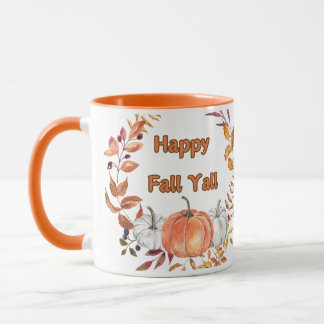 Happy Herfst Y'all: Gezellige herfstpompoen en bla Mok
