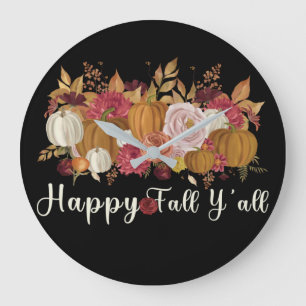 Happy Herfst Y'all Grote Klok