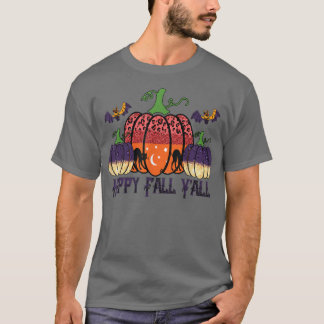 Happy Herfst Yall Halloween Pumpkin, Herfst Autumn T-shirt
