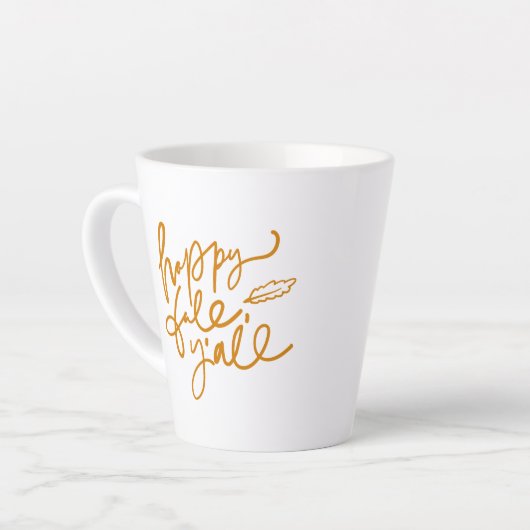 Happy Herfst Y'all Latte Mok (Linkerhoek)