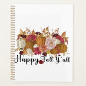 Happy Herfst Y'all Planner (Voorkant)
